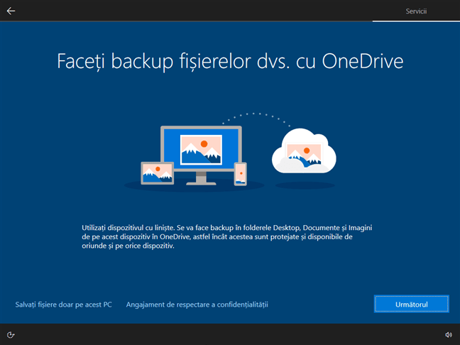 Backup fiÈ™iere cu OneDrive