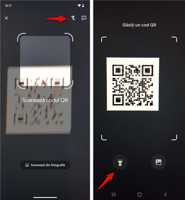 ScaneazÄƒ codul QR cu telefonul tÄƒu cu Android