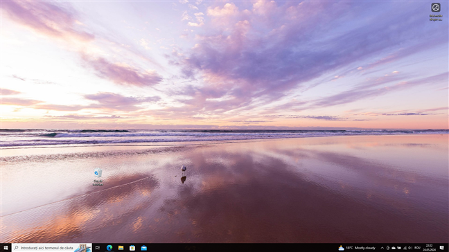 Desktopul din Windows 10