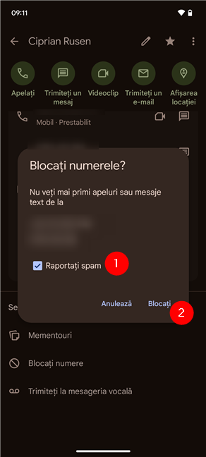 ApasÄƒ BlocaÈ›i pentru a finaliza procesul