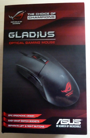 ASUS, Gladius, Republic of Gamers, mouse, maus, gaming