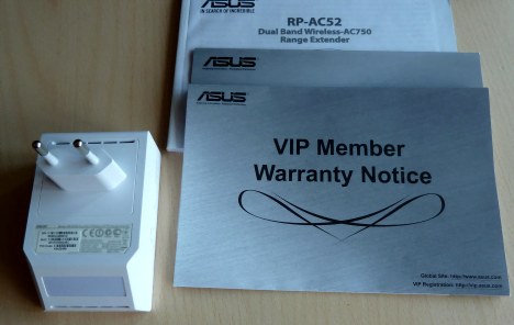 ASUS RP-AC52, WPS, range, extender, wireless, retea, dual-band, 802.11ac