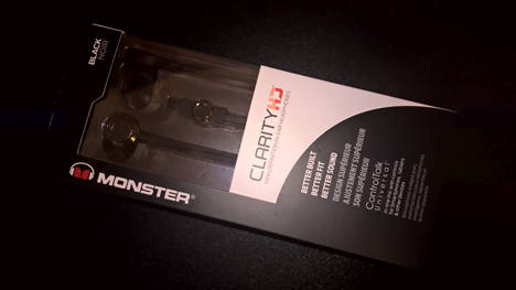 Monster Clarity HD High Definition In-Ear Headphones, review, sunet, audio, casti, in-ear, intra-auriculare