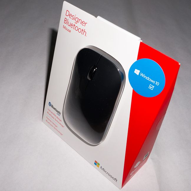 Microsoft, Designer Bluetooth Mouse, fara fir, wireless, review