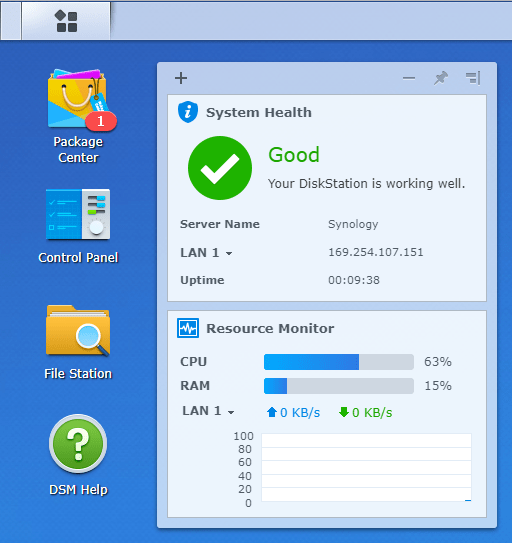 DiskStation Manager (DSM)
