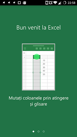 Android, Microsoft, Office, Excel, spreadsheet, creaza, editeaza, salveaza