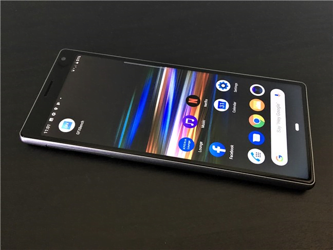 Ecranul acasă de pe Sony Xperia 10