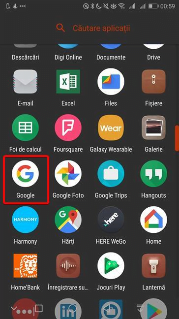 Deschide aplicația Google pentru a accesa Google Discover