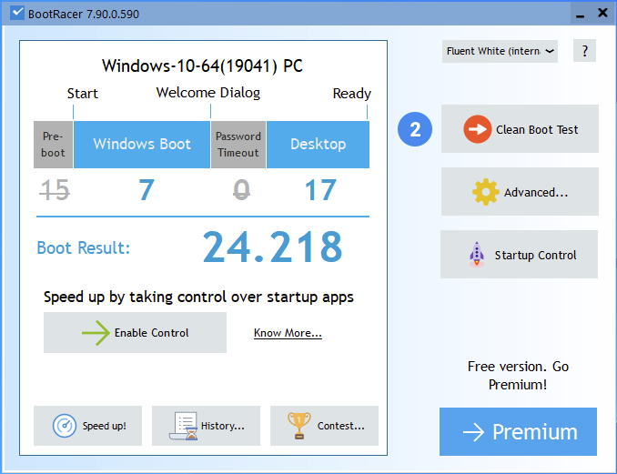 Kingston KC600 2.5&quot; SATA SSD: Timp de pornire Windows 10