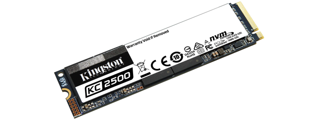 Review Kingston KC2500 NVMe PCIe SSD