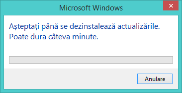 Windows Update, actualizari, instalate, ascunse