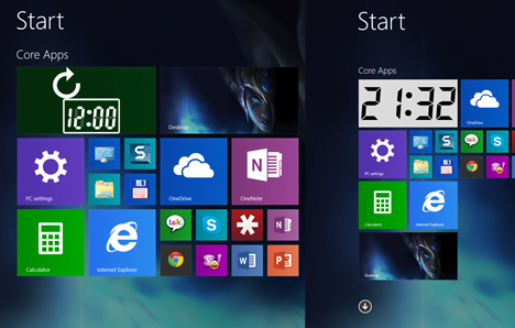 Windows 8.1, Start, ecran, dale, afiseaza, mai multe