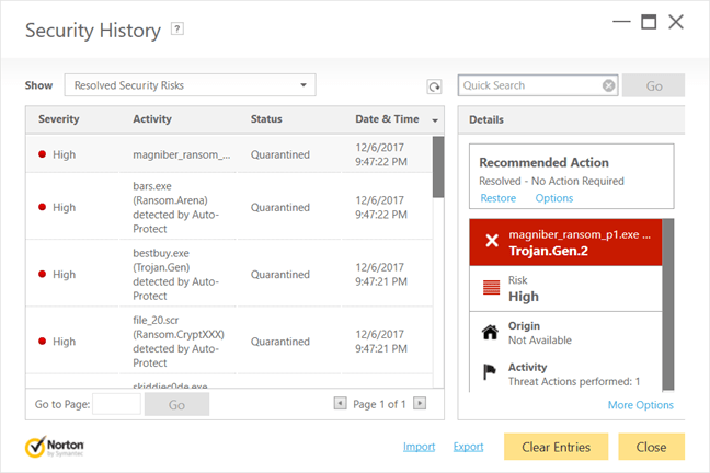 Norton Security Premium, Norton Security Deluxe