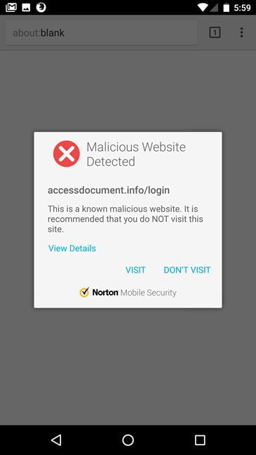 Norton Security and Antivirus, Android, Norton Mobile Security