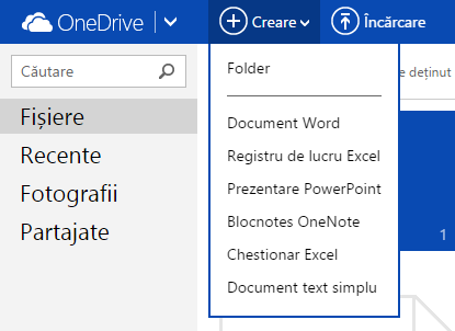 OneDrive, sit, administreaza, acceseaza, sorteaza, fisiere