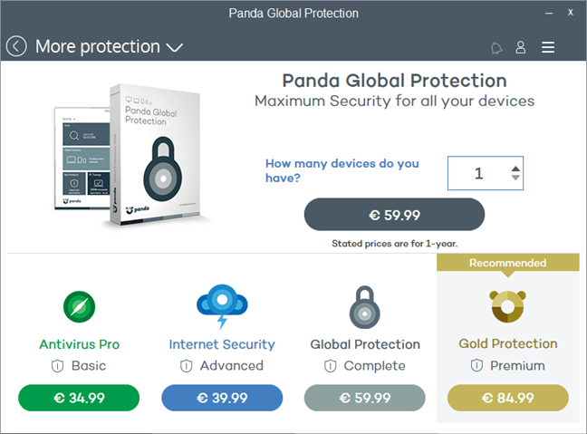 Panda Global Protection