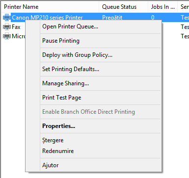 Metoda profesionistă de administrare a Imprimantelor – Consola Print Management