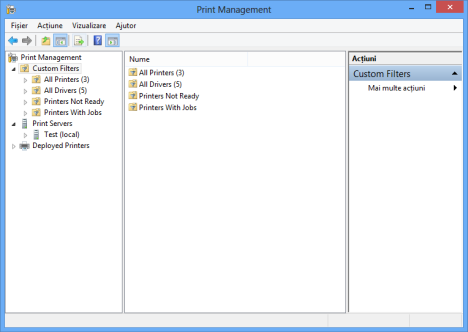Metoda profesionistă de administrare a Imprimantelor – Consola Print Management