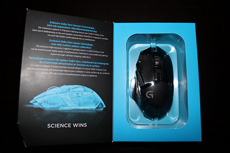 Logitech, Proteus, Core, mouse, review, recenzie, gaming