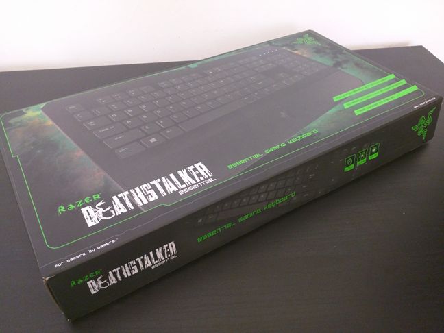 Razer DeathStalker Essential, tastatura, gaming, taste, pareri, review, performante