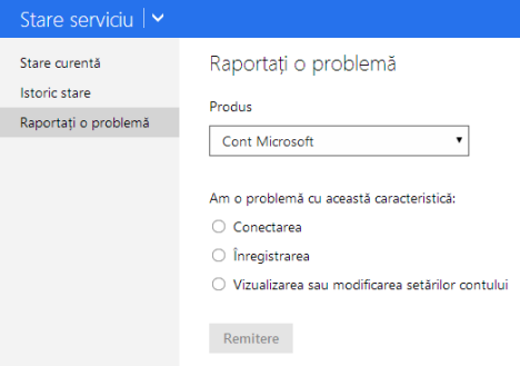 raportare, probleme, servicii, Microsoft, OneDrive, Outlook.com