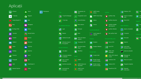 Windows 8, ecranul Start