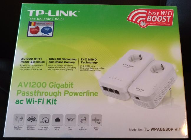 TP-LINK TL-WPA8630P, powerline, adaptor, prize, kit, WiFi