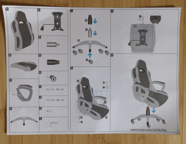 Trust GXT 705 Ryon - manualul de utilizare