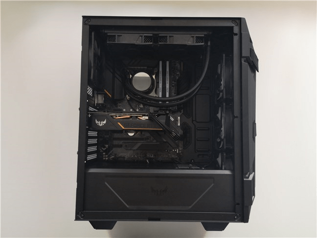 Carcasa de calculator ASUS TUF Gaming GT301 fără panoul de sticlă