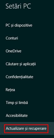 Windows Update, Setari PC, Windows 8.1, instaleaza, configureaza