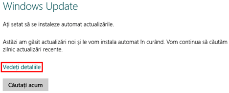 Windows Update, Setari PC, Windows 8.1, instaleaza, configureaza