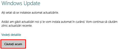 Windows Update, Setari PC, Windows 8.1, instaleaza, configureaza