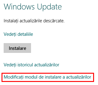 Windows Update, Setari PC, Windows 8.1, instaleaza, configureaza