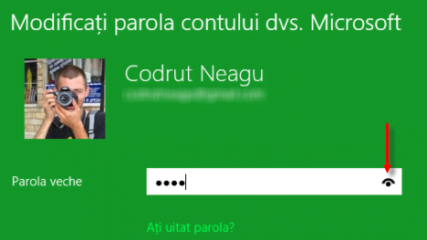 Cum faci ca Windows 8 să afișeze temporar parola pe care tocmai ai tastat-o?