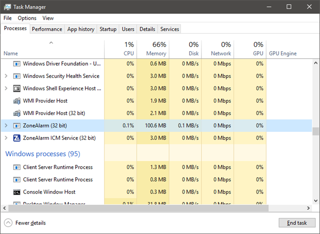 ZoneAlarm Free Antivirus + Firewall