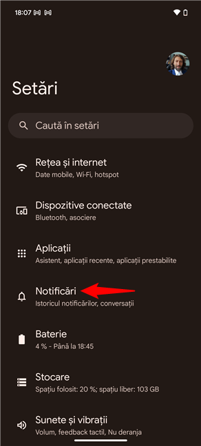 ApasÄƒ pe NotificÄƒri