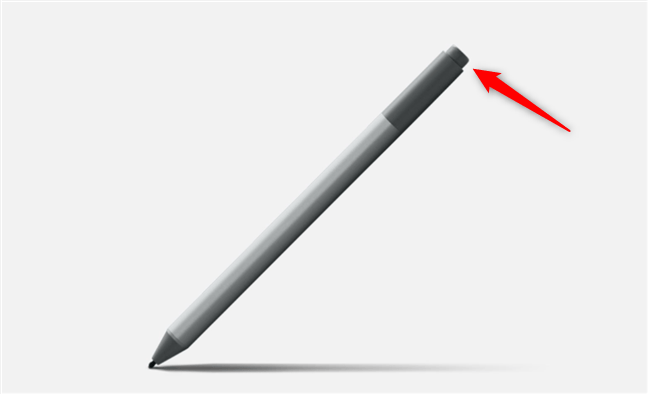 DÄƒ dublu clic pe butonul de sus al unui Surface Pen pentru a face o capturÄƒ de ecran