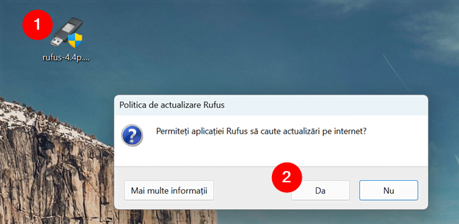 Permite-i lui Rufus sÄƒ verifice dacÄƒ existÄƒ actualizÄƒri