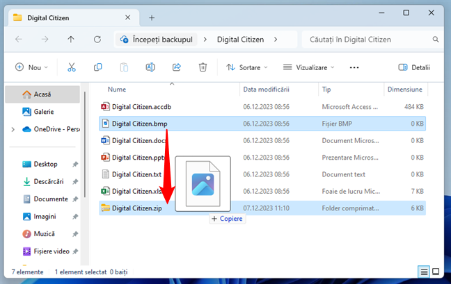 Cum adaugi mai multe fiÈ™iere la un folder ZIP Ã®n Windows 11