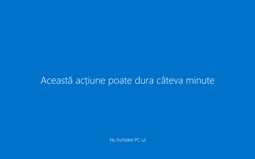 Ultimele retuÈ™uri mai dureazÄƒ cÃ¢teva minute