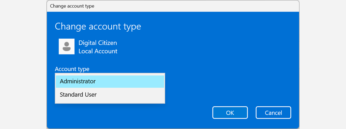 Cum schimbi un cont în Administrator în Windows 11 (6 moduri)