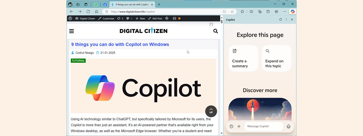 Ce este Copilot? Cum îl folosești în Microsoft Edge