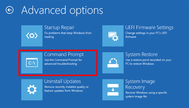 Deschide Command Prompt (Linia de comandÄƒ)