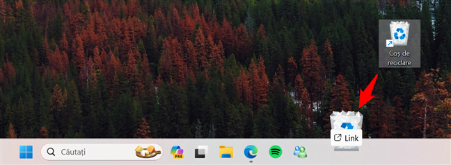 Cum fixezi CoÈ™ul de reciclare Ã®n bara de activitÄƒÈ›i din Windows 11
