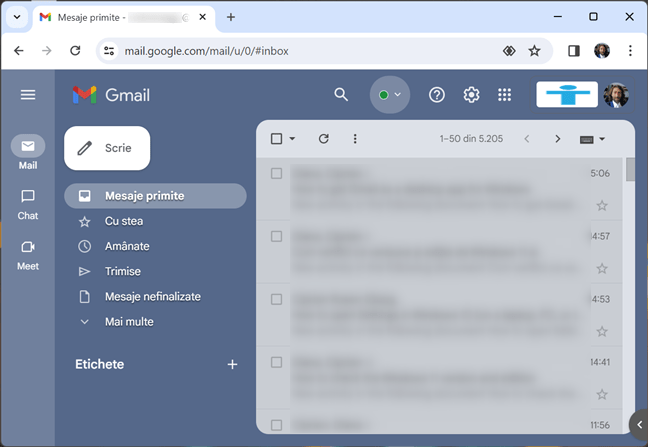 Deschide Chrome È™i acceseazÄƒ Gmail