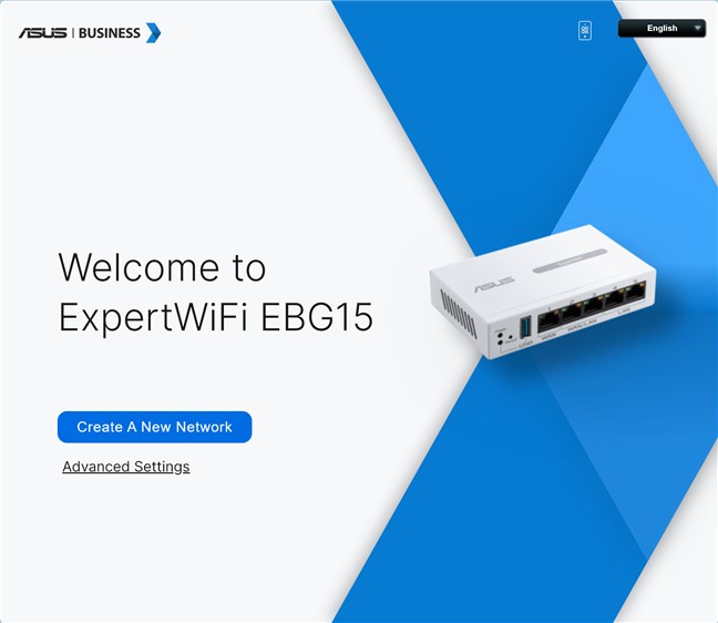 Configurarea lui ASUS ExpertWiFi EBG15