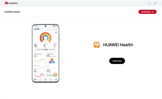 Trebuie sÄƒ instalezi mai Ã®ntÃ¢i aplicaÈ›ia HUAWEI Health