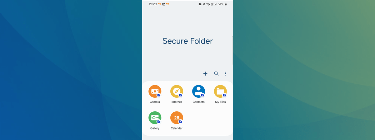 Folderul securizat de pe Samsung Galaxy