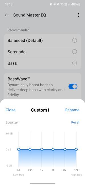 Personalizarea Sound Master EQ oferÄƒ un sunet mai bun