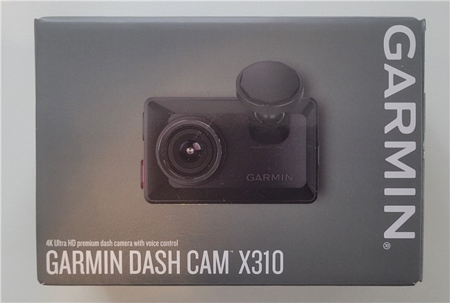 Cutia camerei Garmin Dash Cam X310